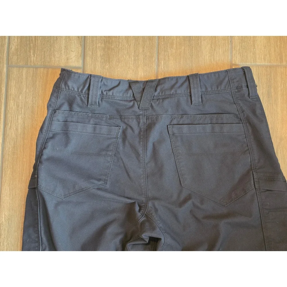 5.11 Tactical Mens Black Cargo Pants Straight Leg 32x34 Outdoor Work Trousers